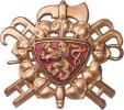 ČSR - Svaz dobrovolného hasičstva - přilbový odznak