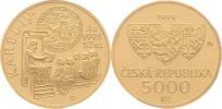 5000 Koruna 1999 - Karel IV. - universita