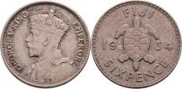 6 Pence 1934