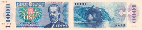 1000 Koruna 1985