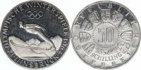 50 Schilling 1964 - OH Insbruck        KM 2896    Ag 900  20 g