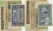Konvolut 4 ks různých bankovek (20 RM