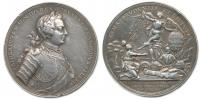 Friedrich II. - medaile na vítězství u Prahy 6.5.1757