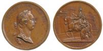 Krafft - medaile na návštěvu Sedmihradska v r. 1773#Br