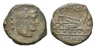 C. Fonteius  Quadrans circa 114 or 113 - Ex I. Vecchi sale 3