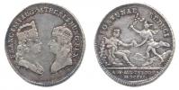 Nesign. - výtěžková mince na návštěvu královského páru v uherských