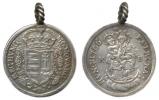 Zlatník (1/2 Tolar) 1706 KB     "R"   "pěkné dobové pletené ouško