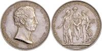 Manfredini - AR pamětní medaile 1818 - poprsí zprava