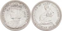 1/4 Dolar 1893 - královna Isabela