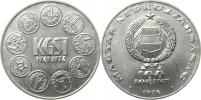 100 Forint 1974 BP - 25. výročí KGST (RVHP)        KM 602