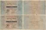 Liberec (Reichenberg) - 20 Kronen 1918 sér.C      2 ks