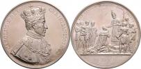 Karel X. - medaile na korunovaci v Remeši 29.V.1825 -