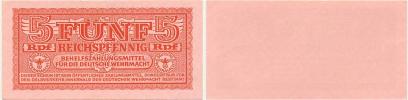 5 Reichspfennig b.l. (1942)          Ros. 360;  P. M33