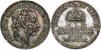 Stříbrný žeton 1867
