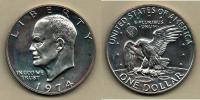 Dolar 1974 S (Ag) - Eisenhower