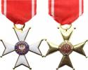 Řád "POLONIA RESTITUTA" 1944   V. třída - rytíř  bronz zlacená