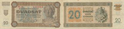 20 Ks 1942 sér. Mj 14    neperf.        Baj. 53b