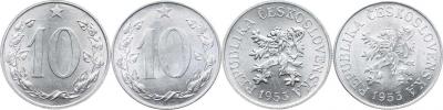 10 hal. 1953 - Leningrad + Kremnica       2 ks