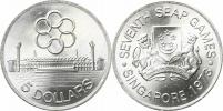 5 Dollars 1973 - Jihovýchodní asijské hry       KM 10      Ag 500