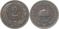 2 Fillér 1900 KB            "RRR"