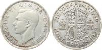 1/2 Crown 1939 KG         KM 866      Ag 500  14