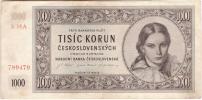Československo 1945 - 1953, 1000 Koruna 1945