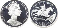 10 Euro 1998 - Mýty a legendy "Manannan"      KM 910    Ag 925
