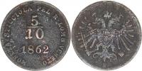 5/10 kr. 1862 B