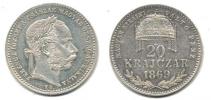 20 kr. 1869 KB      "R"