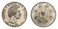 Tolar konvenční 1828 - královská rodina