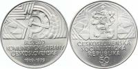 50 Kčs 1979 - IX. sjezd KSČ