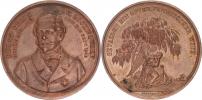 Úmrtní medaile 18.9. 1848 - poprsí čelně