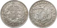 50 Centavos 1902 PTS MM             KM 175     Ag 900  11