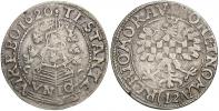 12 krejcar 1620 CC Olomouc - Cantor (MONET. NO). MKČ-618. n. nedor.
