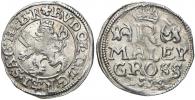 Malý groš 1594 Praha - Ercker. HN-34, opis 7a