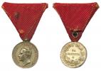 Ferdinand I. - pam.medaile "Za zásluhy"