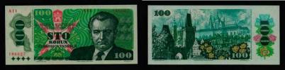 100 Koruna 1989