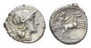 Denarius circa 157-156