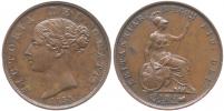 1/2 Penny 1853