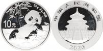 10 Yuan 2020 - Panda / Chrám       KM .