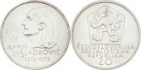 20 Kčs 1972 - Sládkovič - var."bokombrady" (licousy)