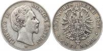 2 Mark 1876 D            KM 505