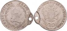20 Krejcar 1806 A - v mincovně vyrobený přívěsek -