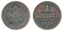 1 kr. 1851 C         "RRR"      "sbírkový"