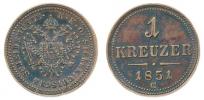 1 kr. 1851 C         "RRR"      "sbírkový"