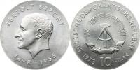10 M 1973 - Bertolt Brecht          KM 45     Ag 625  17 g