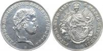 1/2 Tolar 1837 B - Madona         "RRR"     13