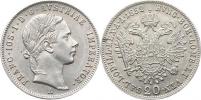 20 kr. 1852 A - hlava vpravo