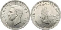 5 Shillings 1952 - 300. výr. Cape Town         KM 41    Ag 500  2