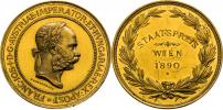 Zlatá medaile 1890 (10 Dukát)